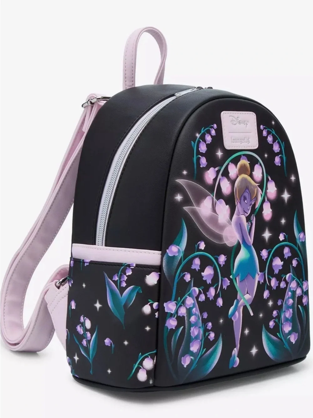 Loungefly Disney NWT Peter Pan Tinker Bell Floral Mini Backpack